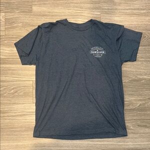 Quiksilver Men's Blue T-Shirt